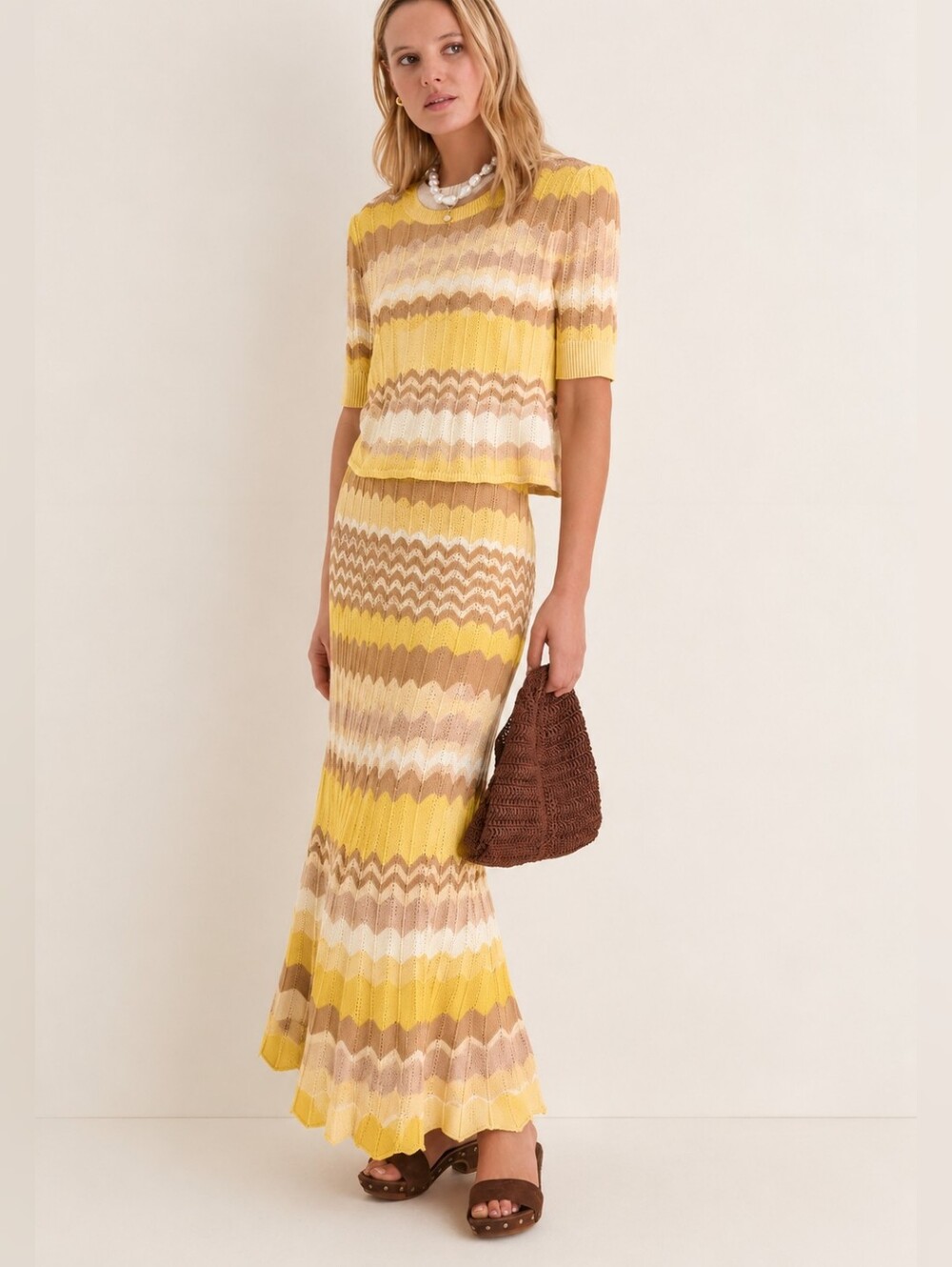 Tuckernuck NWTs La Vie Stripe Sylvie Skirt & Top